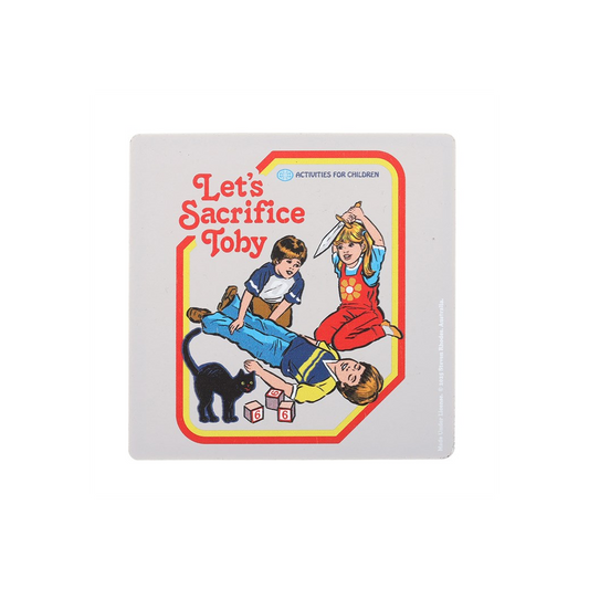 Let's Sacrifice Toby Coaster by Steven Rhodes