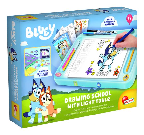 Bluey Drawing School with Light Table