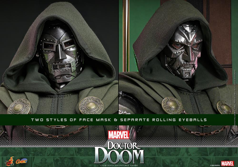 Hot Toys Marvel Comics Doctor Doom 1/6 Scale Figure