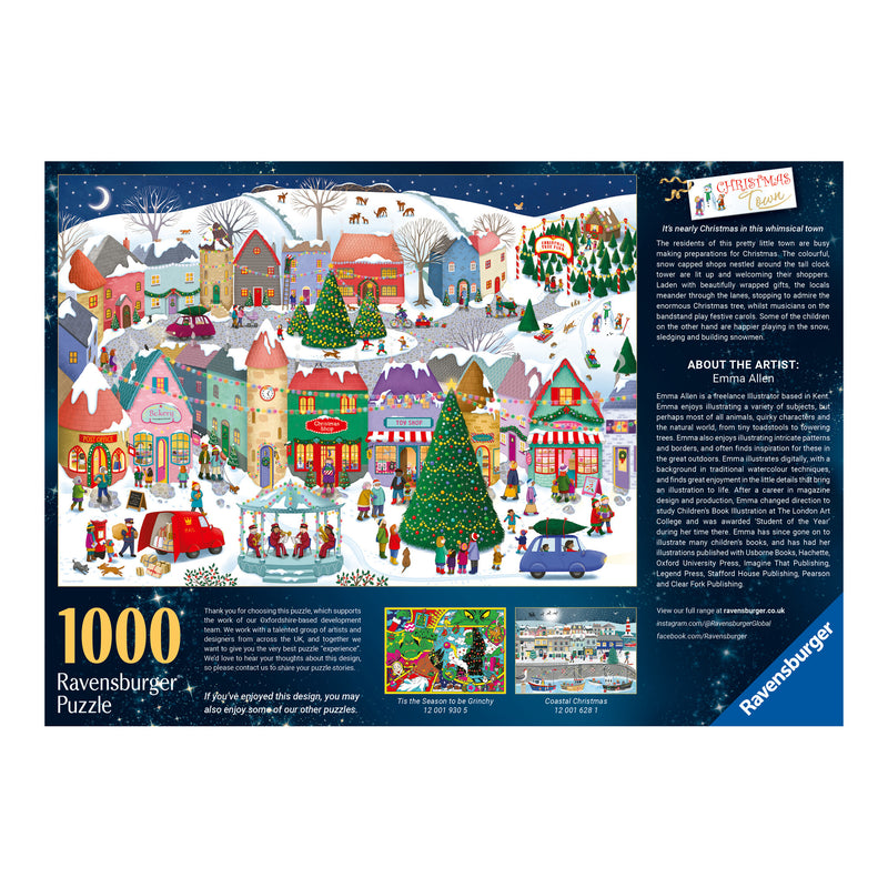 Christmas Town 1000 Piece Jigsaw Puzzle