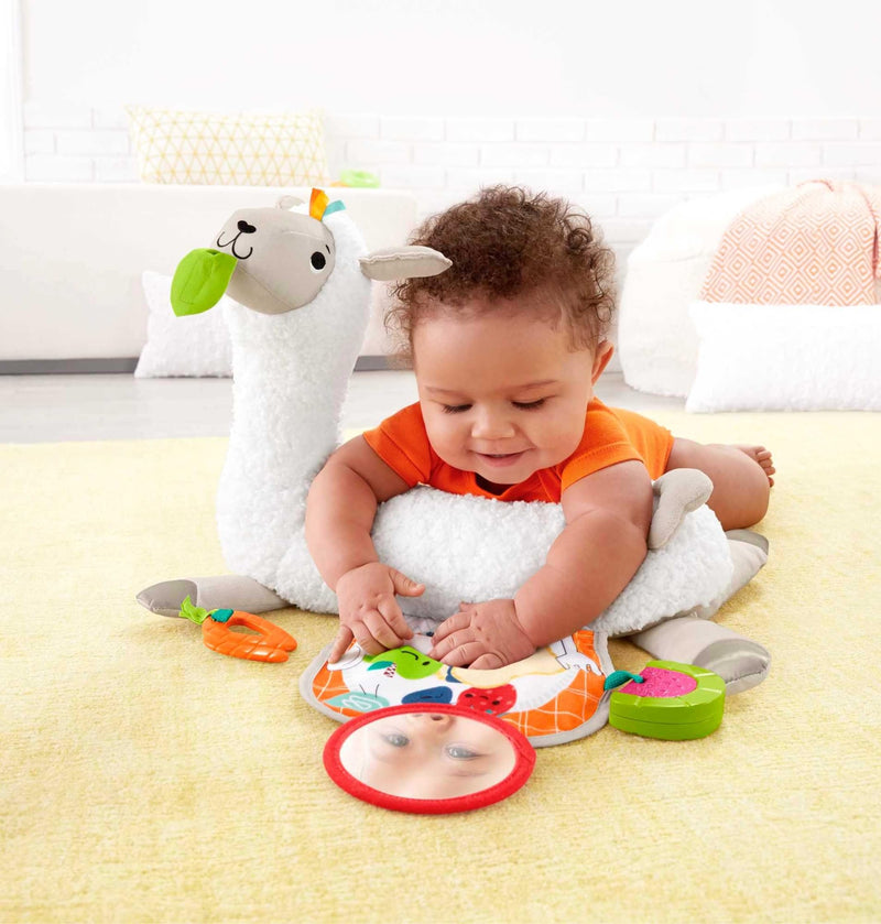 Fisher Price Grow With Me Tummy Time Llama