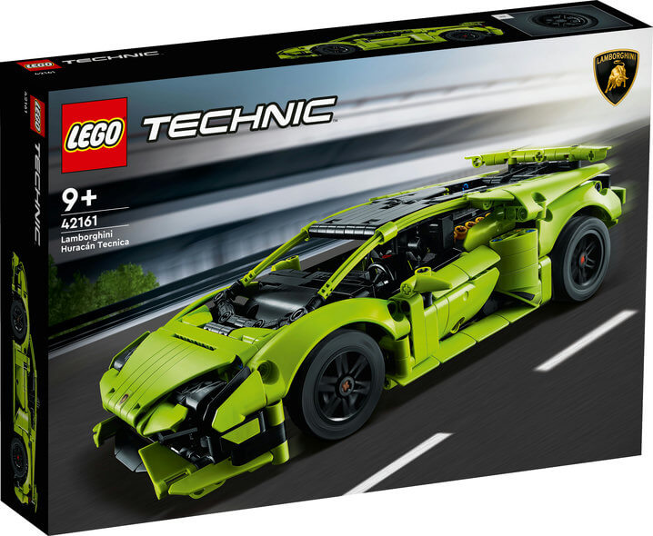 Lego Technic 42161 Lamborghini Huracán Tecnica Model for Ages 9 and Up, rear view