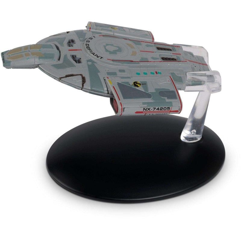 I.S.S. Defiant NX-74205 (Mirror Issue M3) BONUS ISSUE Model Die Cast Ship (Eaglemoss / Star Trek), close-up detail