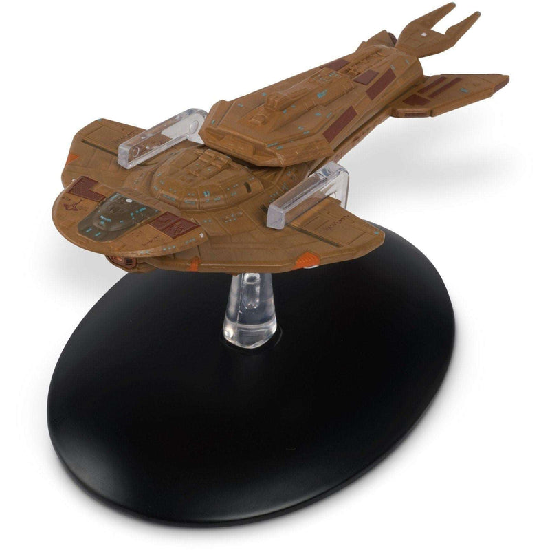 Cardassian Keldon Class Cruiser Model Die Cast Ship (Eaglemoss / Star Trek), side angle
