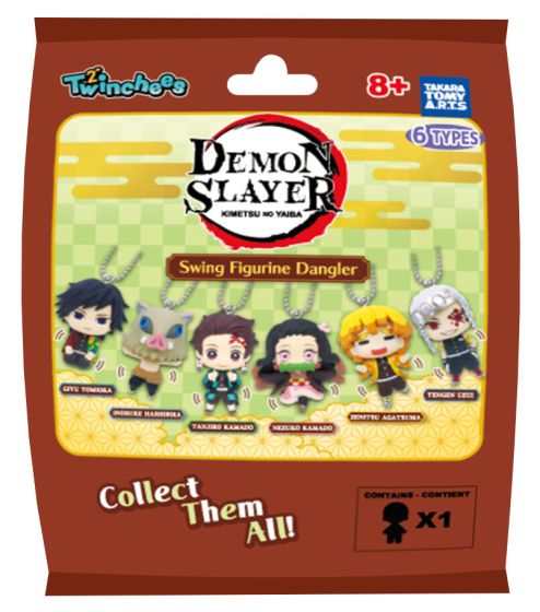 Twinchees Demon Slayer: Kimetsu no Yaiba Swing Danglers
