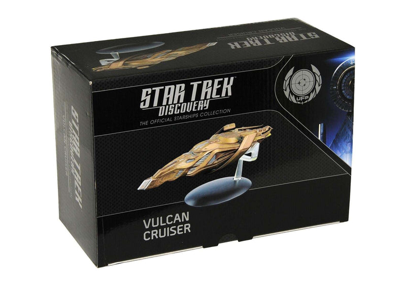 Vulcan Cruiser (Solkar-class) Discovery Ships Model Diecast Ship SSDUK006 (Eaglemoss / Star Trek), packaging shot