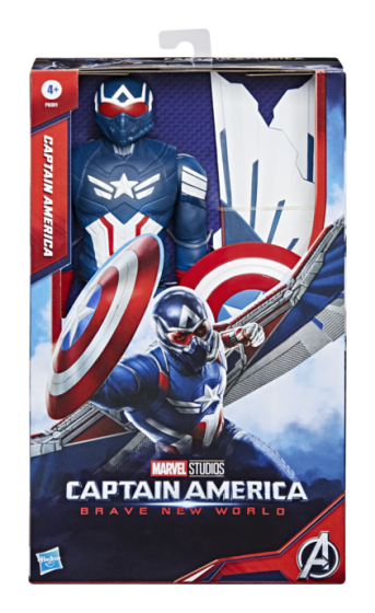 Marvel Studios Captain America Brave New World Titan Hero Series Deluxe Captain America