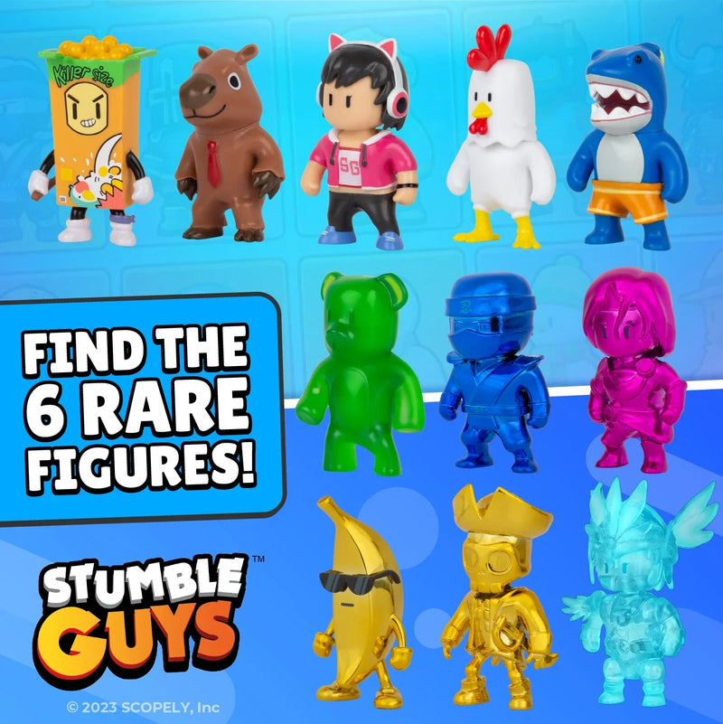 Stumble Guys Collectible Figure in Blind Foil Bag, alternate view