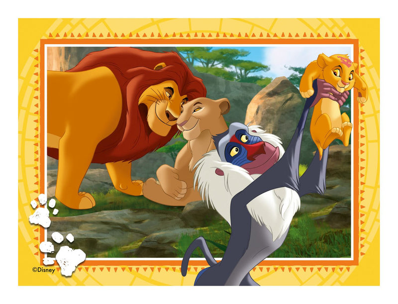 The Lion King 4 in a Box Puzzle - Image