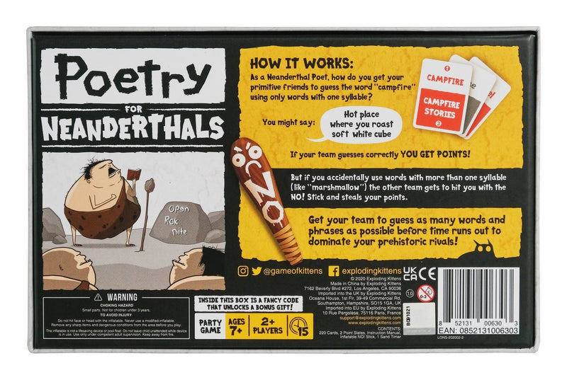Poetry for Neanderthals - Image