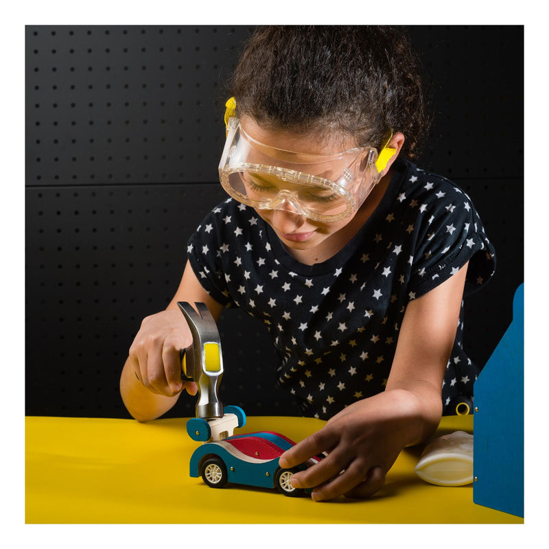 Stanley Jr. Pull Back Sports Car & 5 Piece Toolset - Image