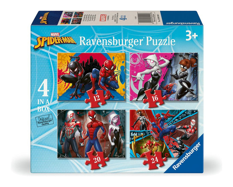 Spiderman 4 in a Box Jigsaw Puzzles