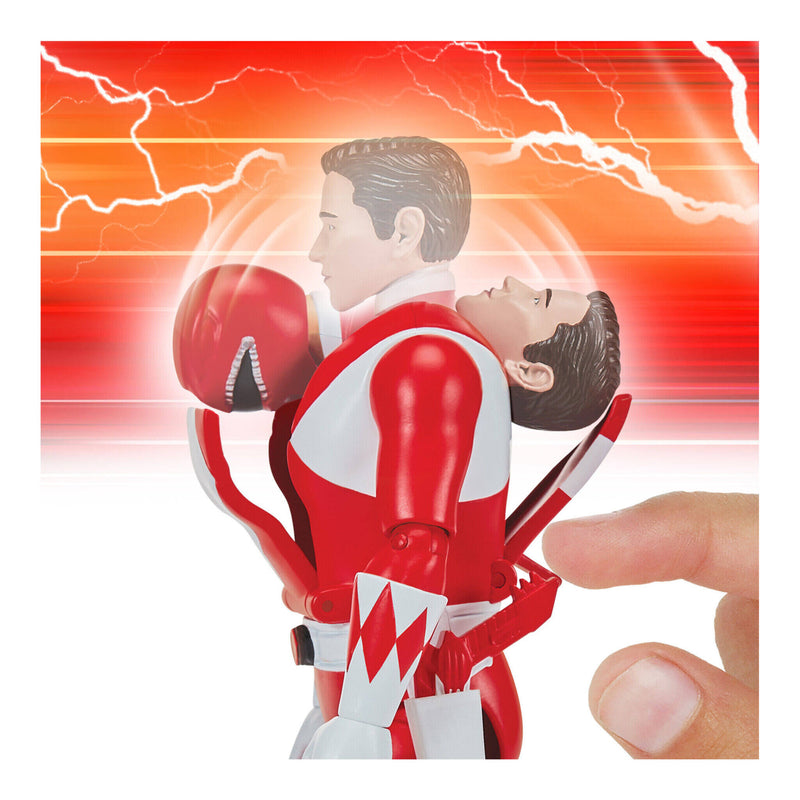 Mighty Morphin Power Rangers Auto Morphin Figure - Red Ranger