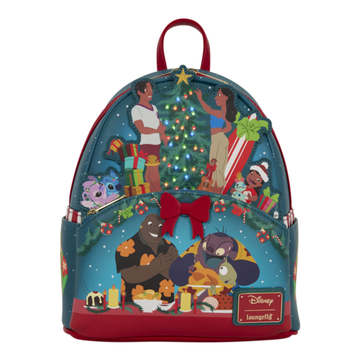 Loungefly - Lilo & Stitch Holiday Celebration Mini Backpack