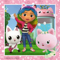 Gabby's Dollhouse 3x 49 Piece Jigsaw Puzzle