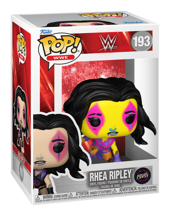 Pop! Vinyl - WWE - Rhea Ripley WM40 (chance of chase), side angle