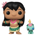 Pop! Vinyl - Lilo & Stitch - Hula Lilo w/Scrump, alternate view