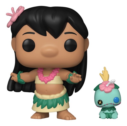 Pop! Vinyl - Lilo & Stitch - Hula Lilo w/Scrump, alternate view
