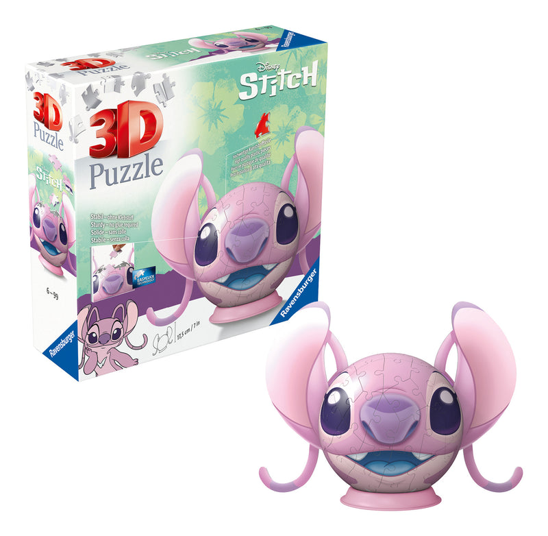Angel with Ears 72 Piece 3D Puzzle Ball