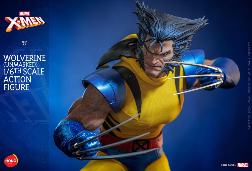 Hot Toys Hono Studio Marvel Comics Wolverine (Unmasked) 1/6th Scale Action Figure