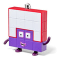 Numberblocks Friends Fifteen and Sixteen, close up detail