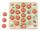 Wooden Memory Game Apple