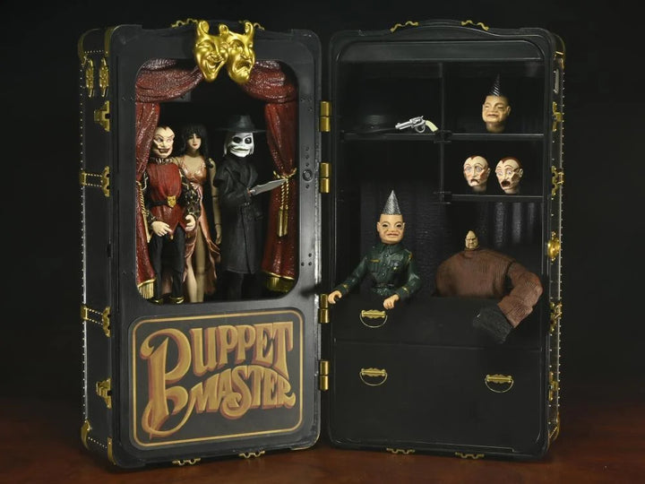 NECA Puppet Master Leech Woman & Toulon's Puppet Case 7" Action Figure Set