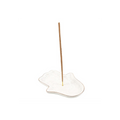 White Hand of Hamsa Incense Holder and Trinket Dish