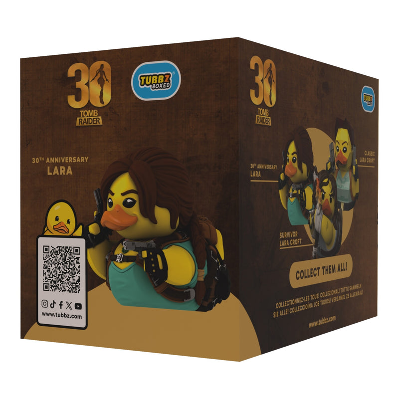 Tomb Raider - Lara Croft 30th Anniversary - Boxed Tubbz
