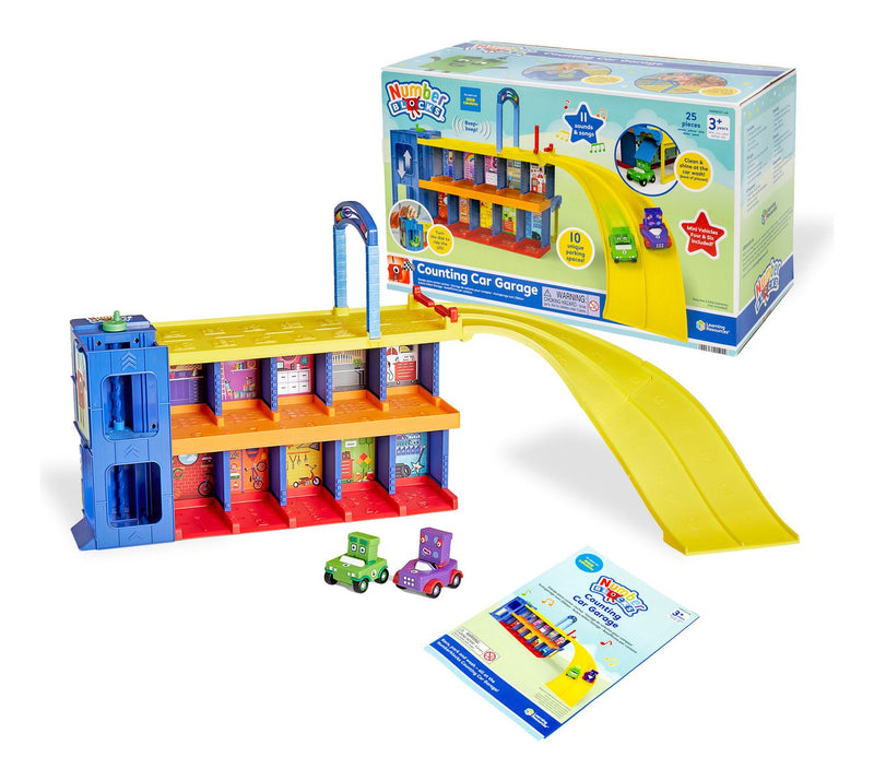 Numberblocks Counting Car Garage - Image