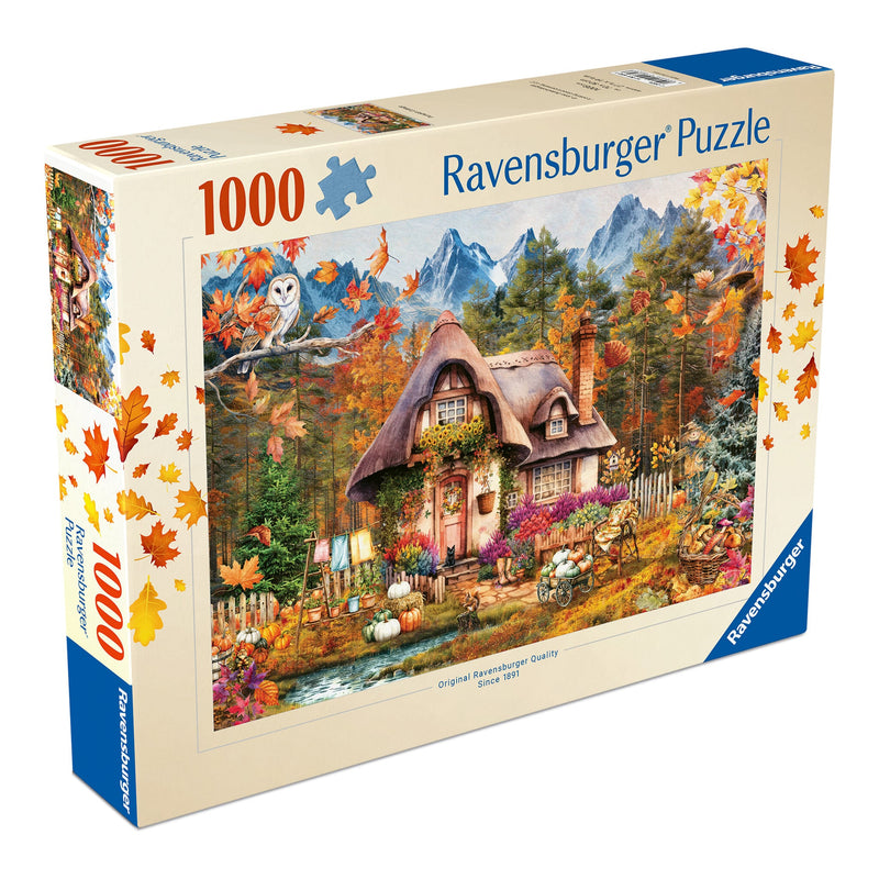 Pumpkin Cottage 1000 Piece Jigsaw Puzzle