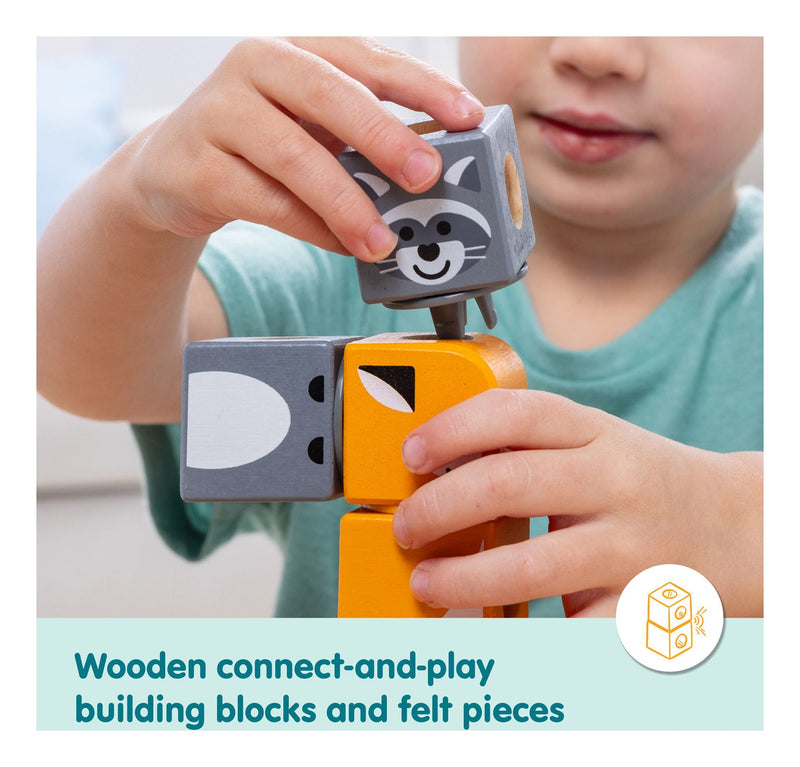 Melissa & Doug - Blockables Woodland Building - Image