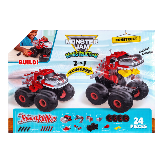 Monster Jam - 10in Feature Truck Thunderroarus