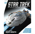 U.S.S. Yeager NCC-65674 Model Diecast Ship (Eaglemoss / Star Trek), packaging shot