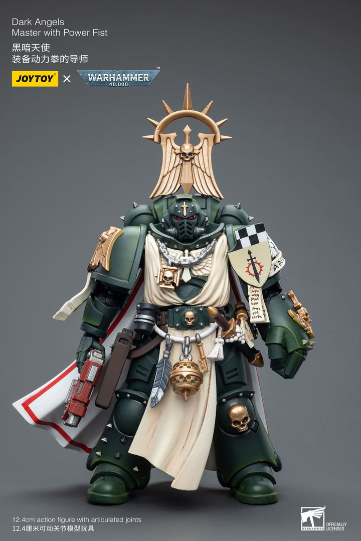 Warhammer 40K 1/18 Scale Dark Angels Master with Power Fist