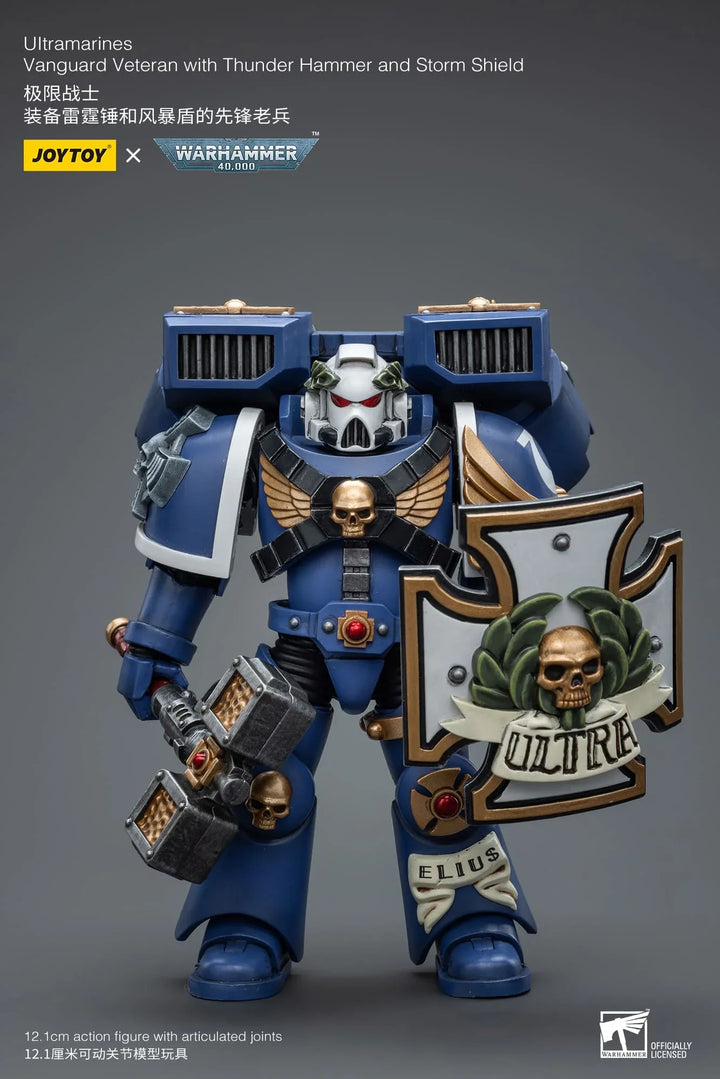 JoyToy Ultramarines Vanguard Veteran Sergeant Warhammer 40K 1/18 Scale Action Figure