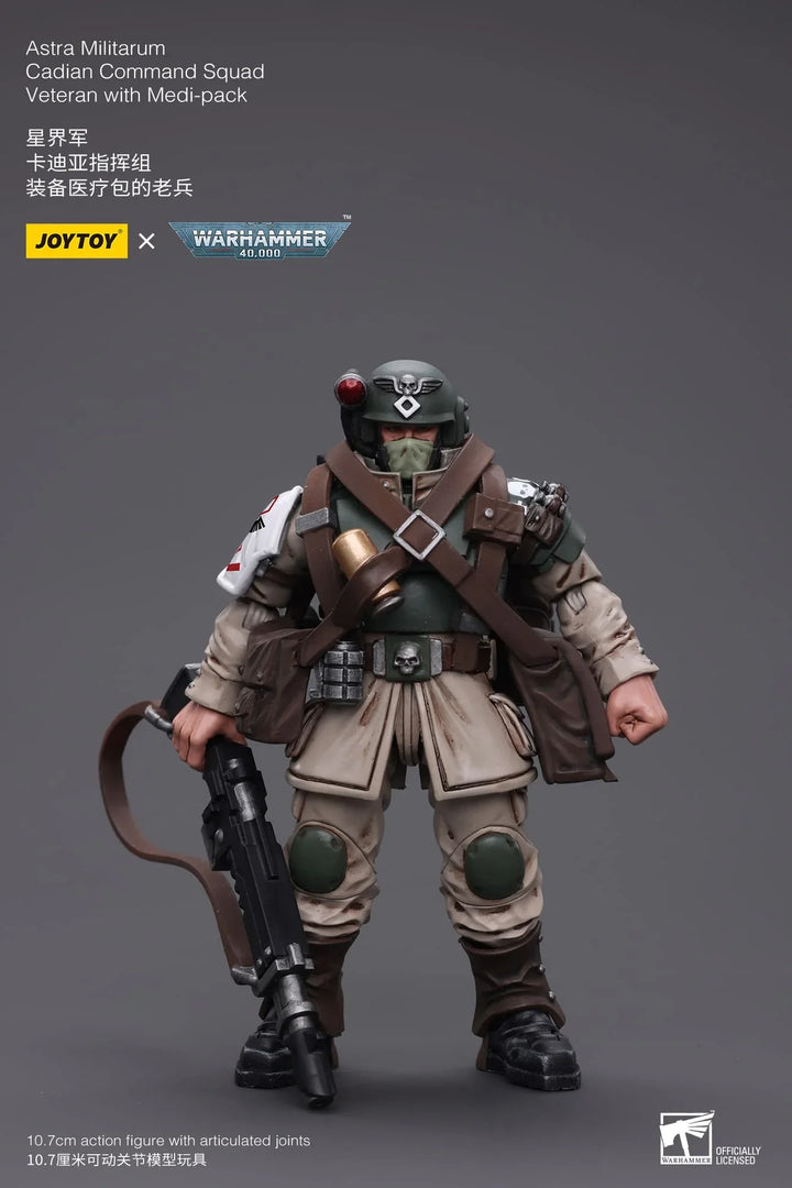 JoyToy Veteran with Medi pack Warhammer 40K 1/18 Scale Action Figure