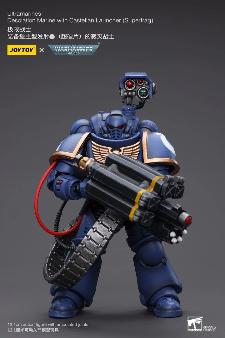 JoyToy Ultramarines Desolation Marine (Superfrag) Warhammer 40K 1/18 Scale Action Figure