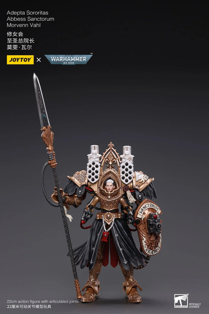 Warhammer 40,000 Adepta Sororitas Abbess Sanctorum Morvenn Vahl 1/18 Scale Action Figure