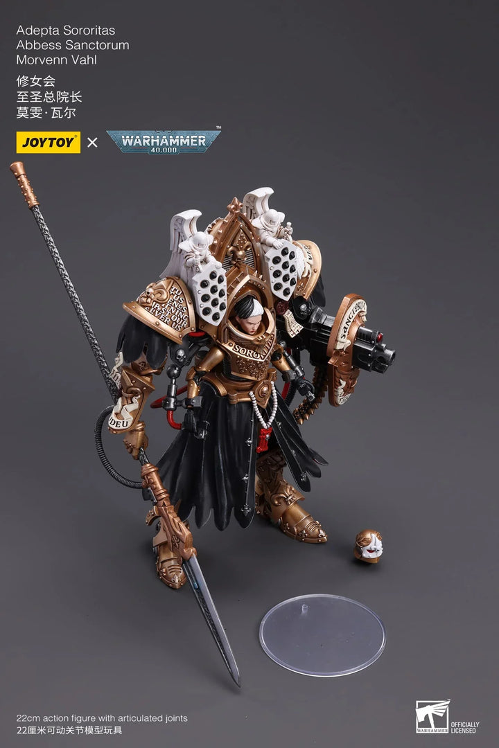 Warhammer 40,000 Adepta Sororitas Abbess Sanctorum Morvenn Vahl 1/18 Scale Action Figure