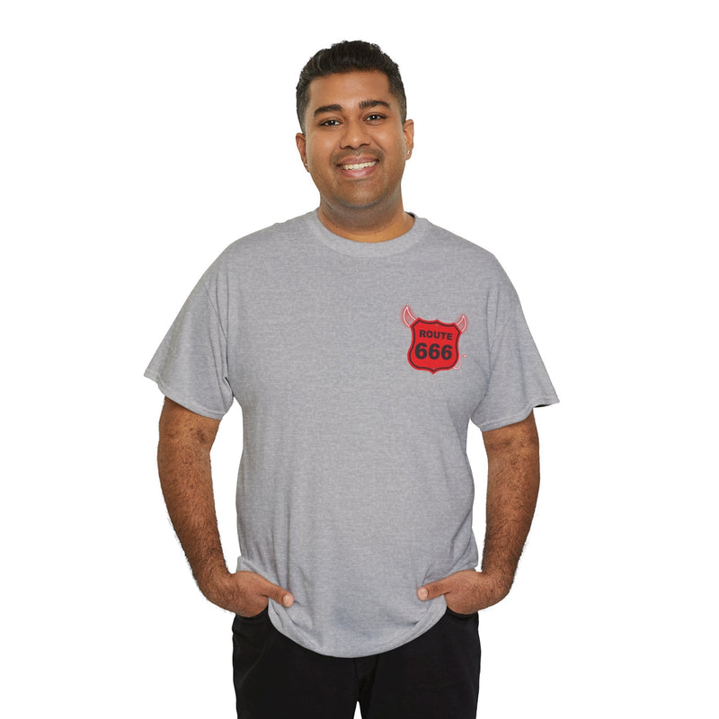 'Highway to Hell' Lyric T-Shirt, side angle