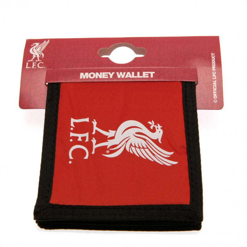 Liverpool FC Canvas Wallet, rear view