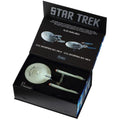 U.S.S. Enterprise NCC-1701 XL EDITION Die-Cast Model Ship TOS (Eaglemoss / Star Trek), side angle
