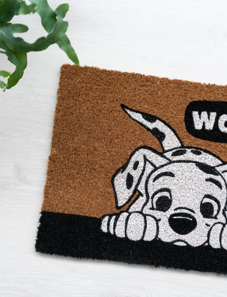 Disney 101 Dalmatians Coconut Fibre Doormat 60 x 40 cm design detail
