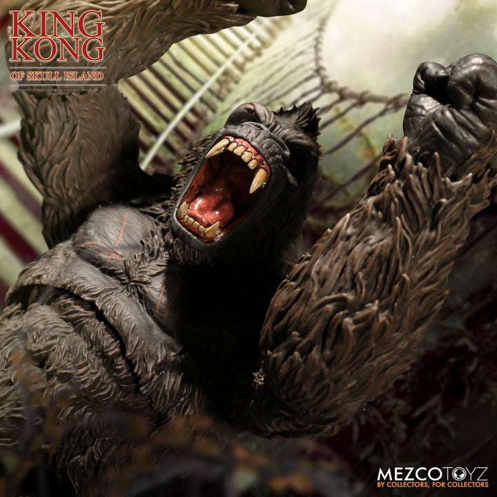 Mezco King Kong King Kong Of Skull Island 7" Scale Action Figure