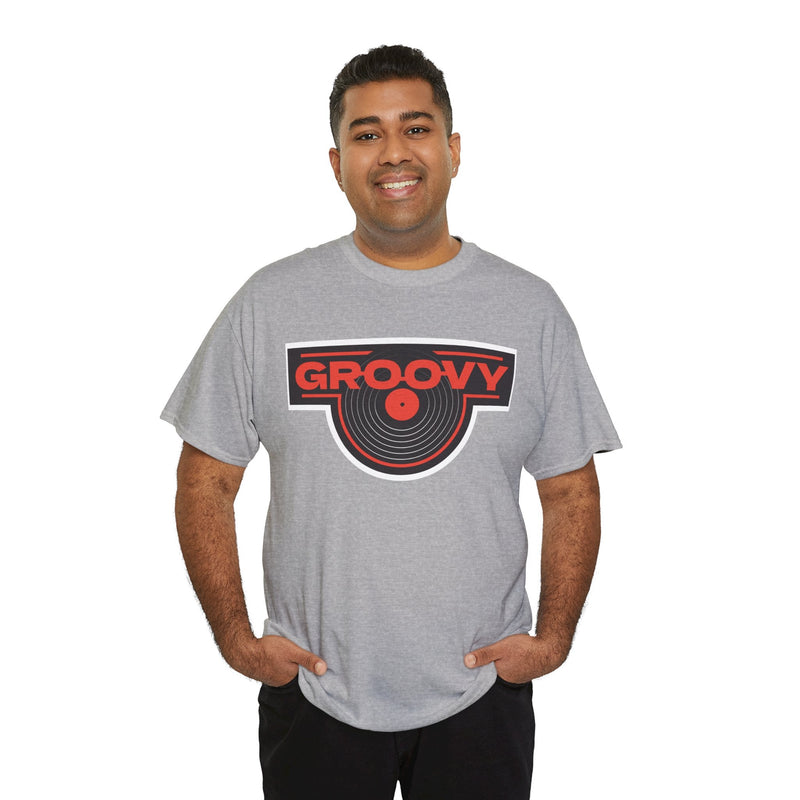 'Groovy' Men's T-Shirt, side angle