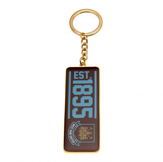 West Ham United FC Established Keyring collectible from Infinity Collectibles 2026