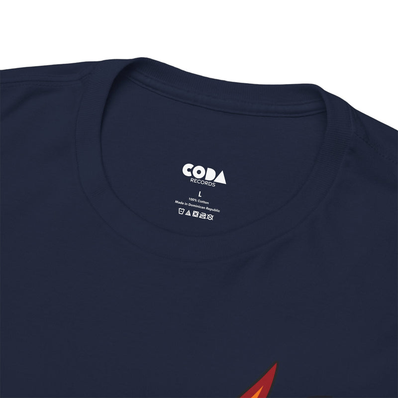 'Like a Bat Out of Hell' Men's T-Shirt, showing reverse