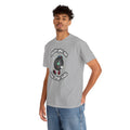 'Catch You On The Flip Side' Men's Vinyl T-Shirt, rear view