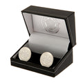 Leicester City FC Silver Plated Formed Cufflinks, alternate view
